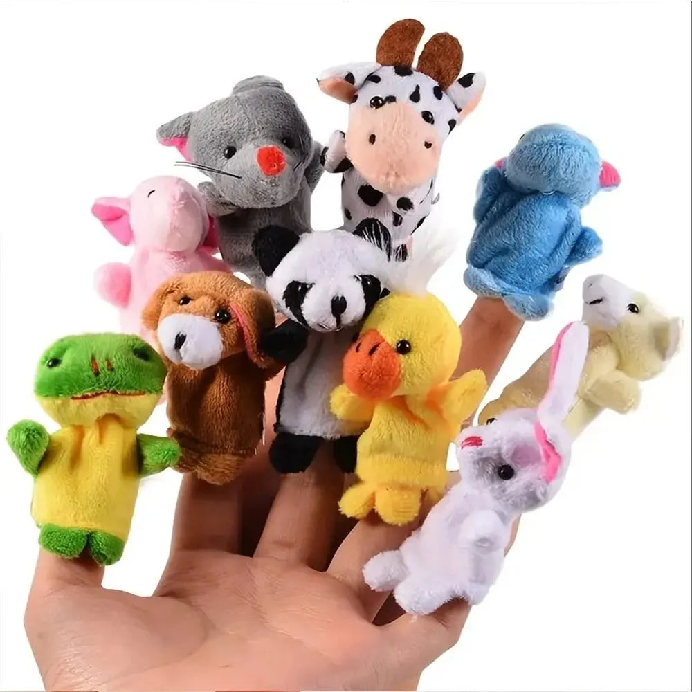 Cartoon Finger Puppet Set (1/5/10 PCS)