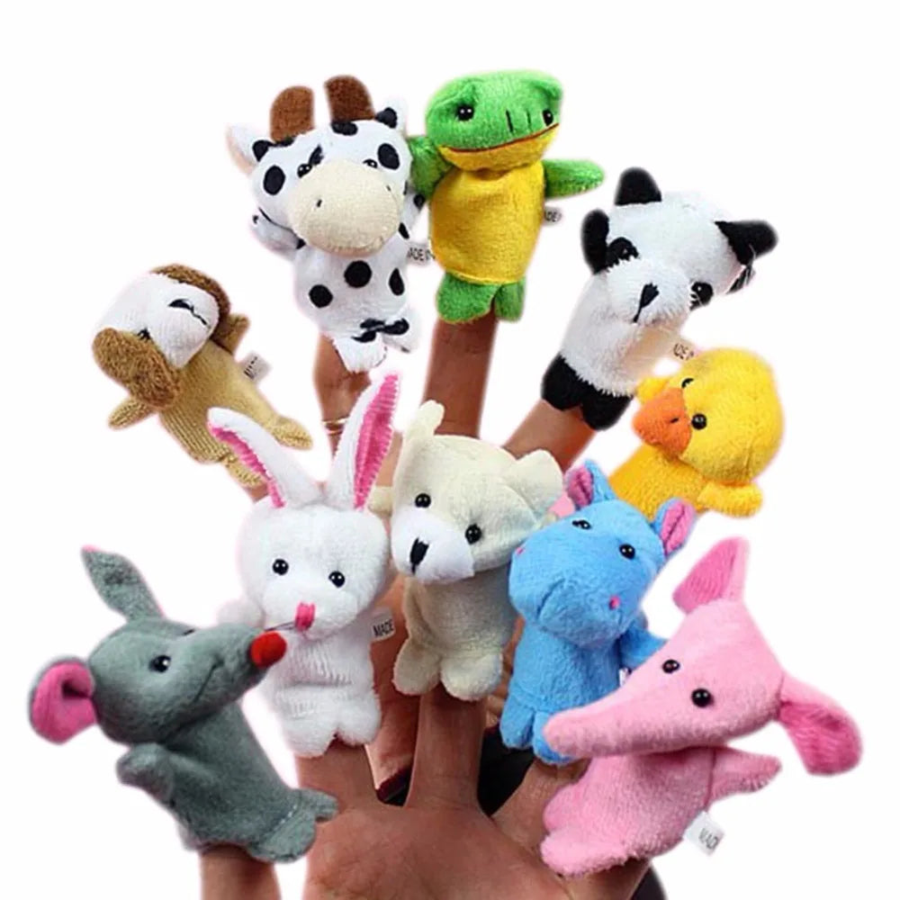 Cartoon Finger Puppet Set (1/5/10 PCS)