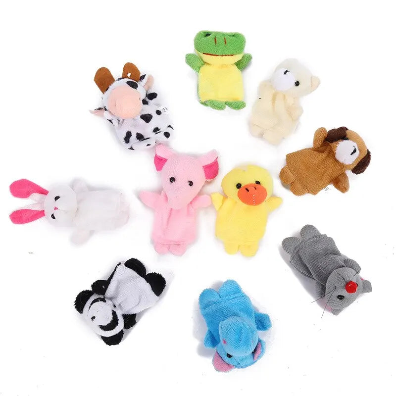 Cartoon Finger Puppet Set (1/5/10 PCS)