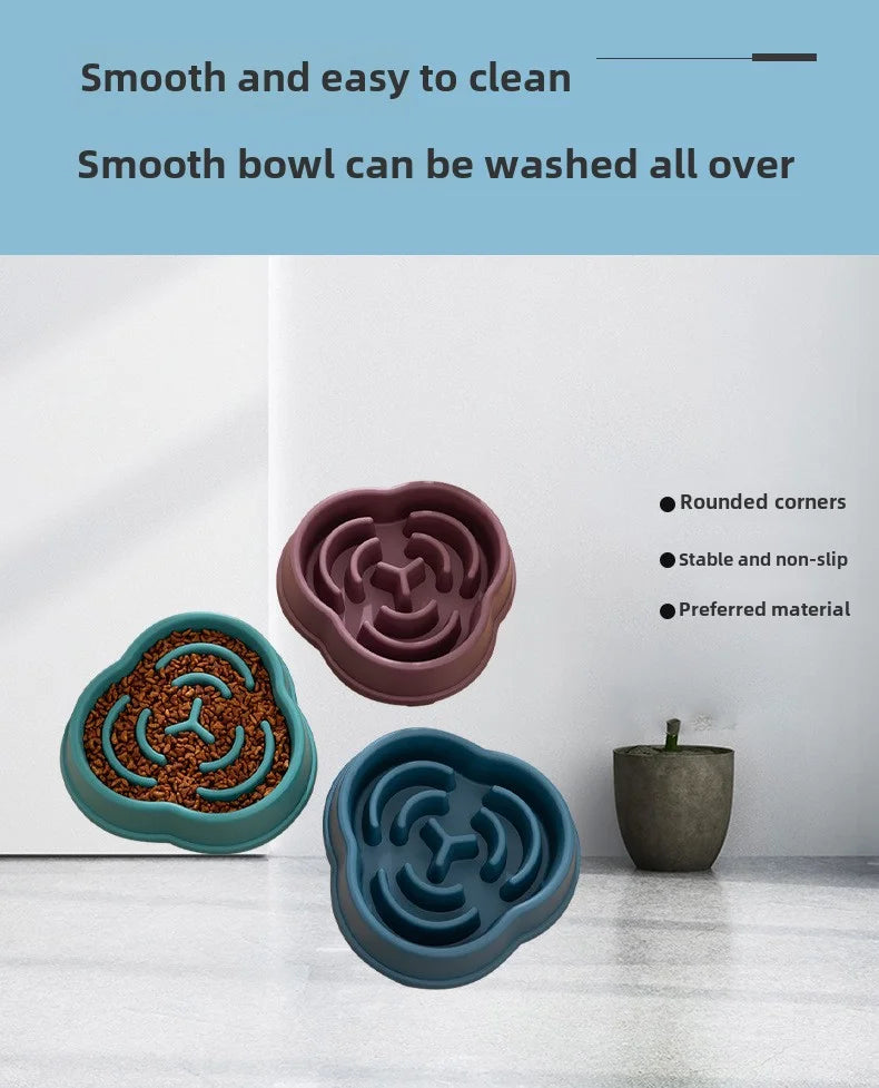 Dog Slow Food Bowl Prevent Vomiting And Protect Intestines
