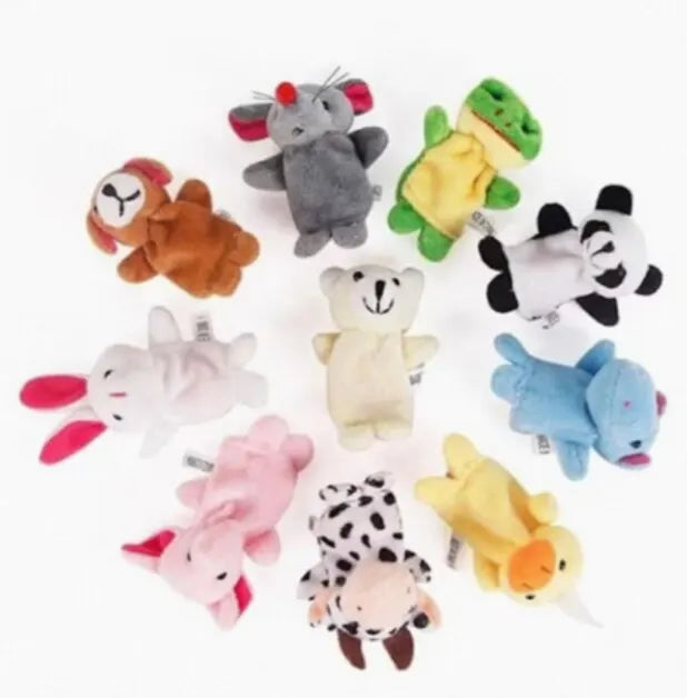 Cartoon Finger Puppet Set (1/5/10 PCS)