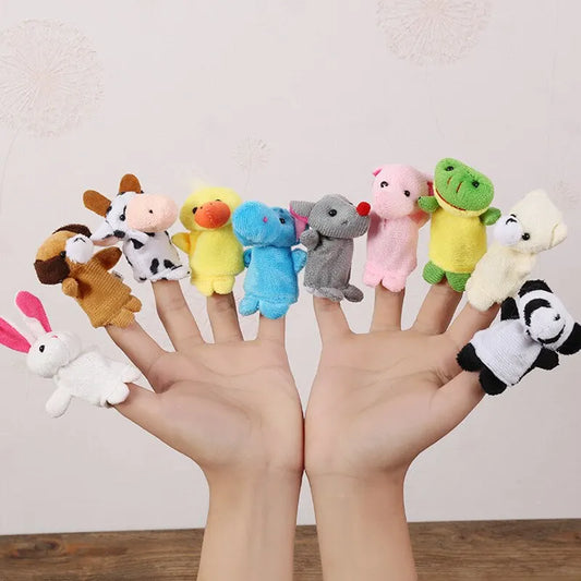 Cartoon Finger Puppet Set (1/5/10 PCS)
