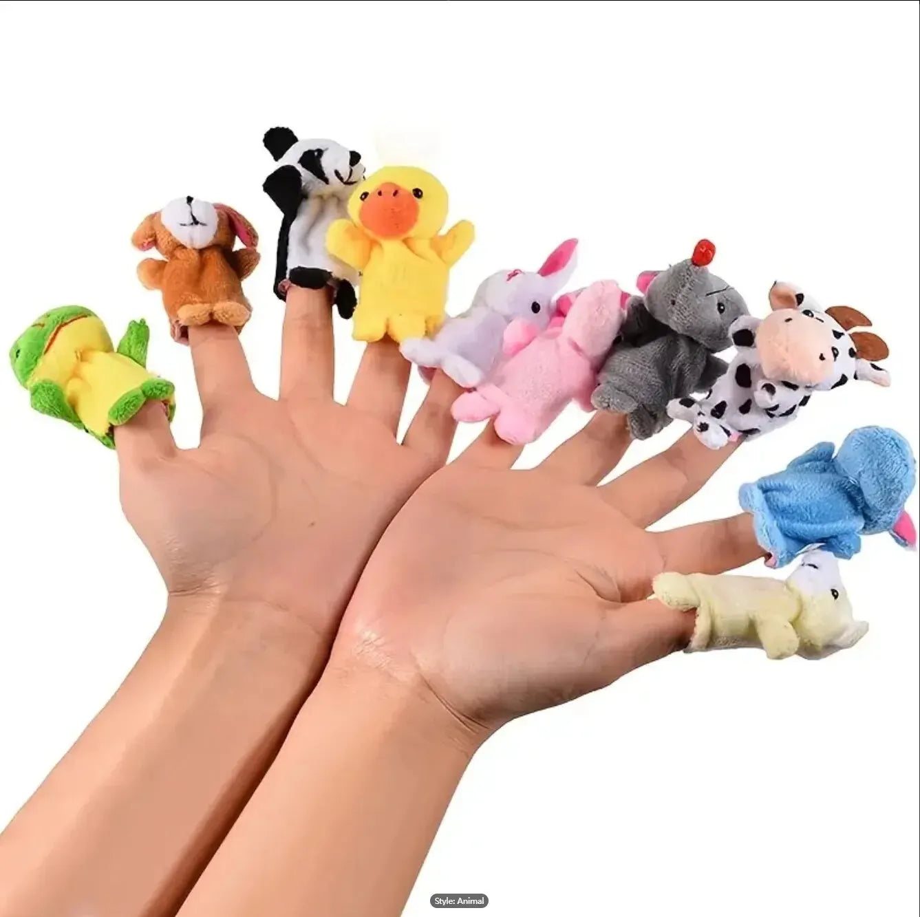 Cartoon Finger Puppet Set (1/5/10 PCS)